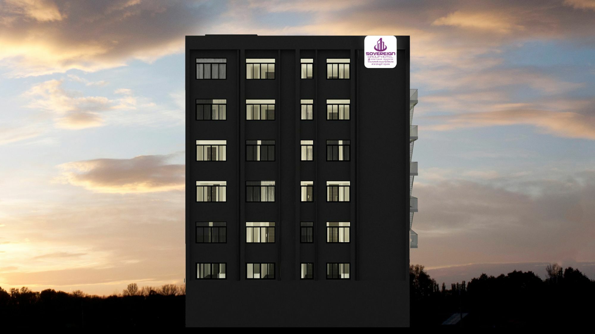 Sovereign Group Hotel At Pratunam Бангкок Экстерьер фото