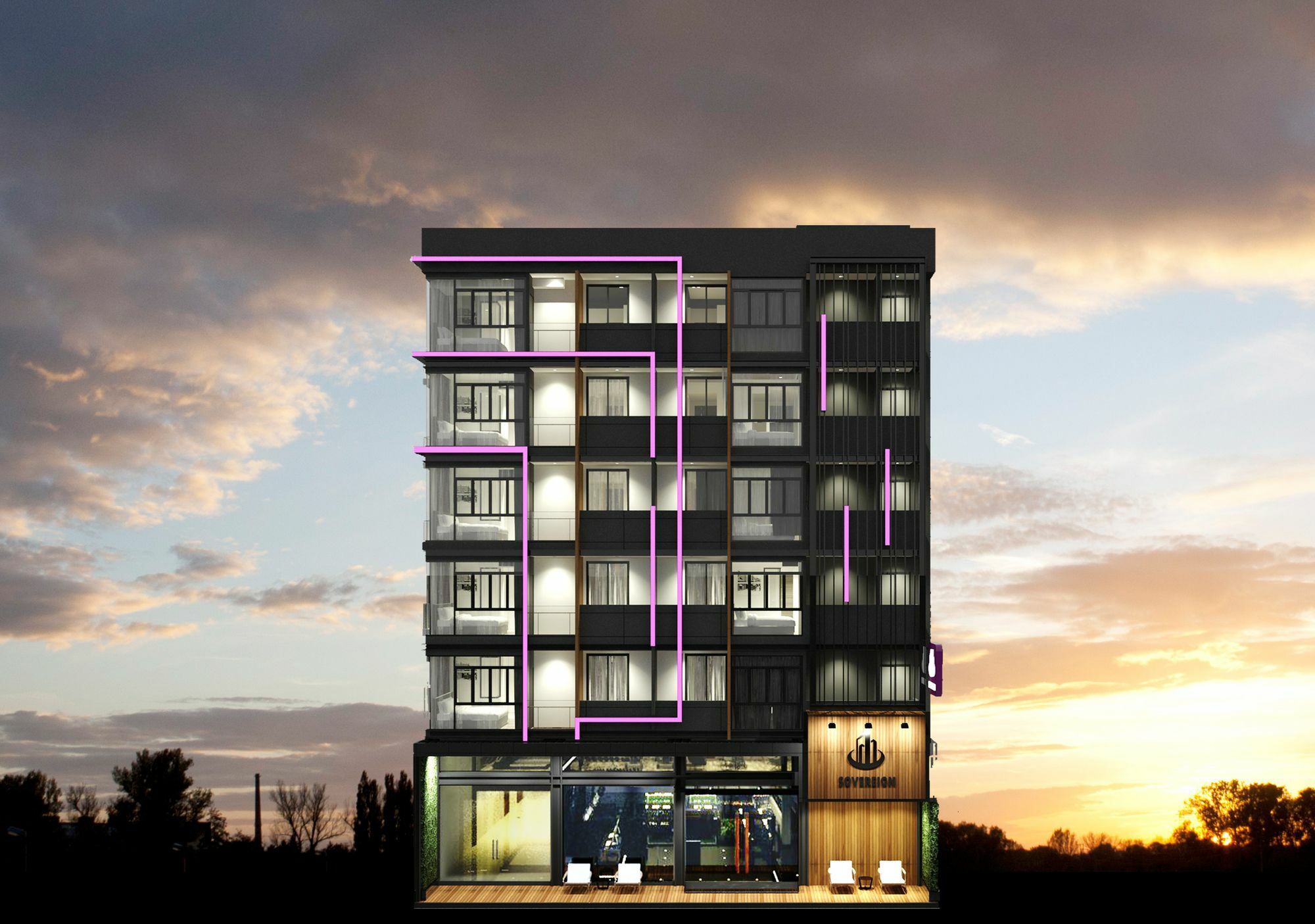 Sovereign Group Hotel At Pratunam Бангкок Экстерьер фото